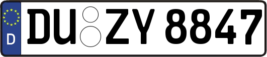 DU-ZY8847