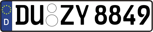 DU-ZY8849