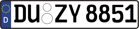 DU-ZY8851