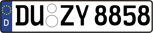 DU-ZY8858