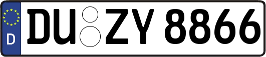 DU-ZY8866