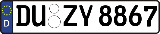 DU-ZY8867