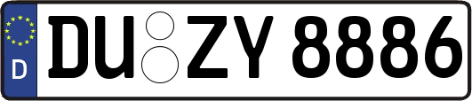 DU-ZY8886