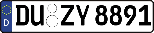 DU-ZY8891