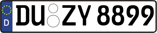 DU-ZY8899