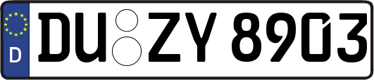 DU-ZY8903