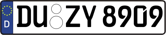 DU-ZY8909