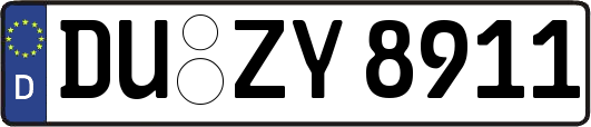 DU-ZY8911