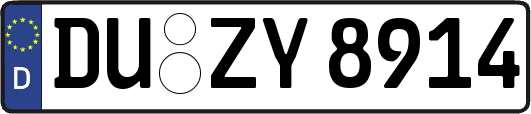 DU-ZY8914
