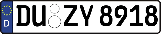 DU-ZY8918