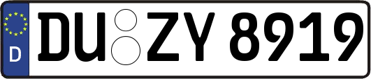 DU-ZY8919