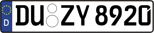DU-ZY8920