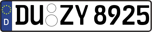 DU-ZY8925