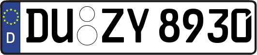 DU-ZY8930