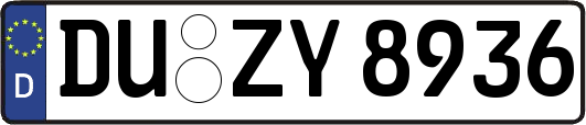 DU-ZY8936