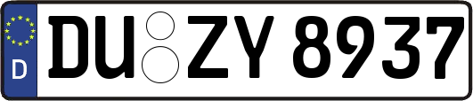 DU-ZY8937