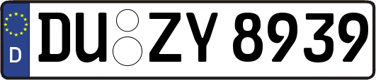 DU-ZY8939