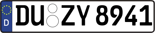 DU-ZY8941