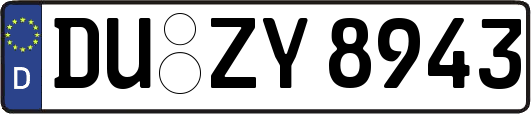 DU-ZY8943