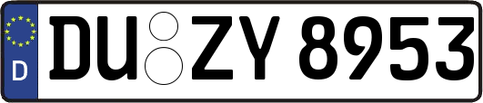 DU-ZY8953