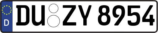 DU-ZY8954