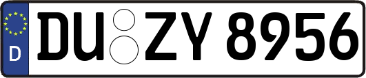 DU-ZY8956