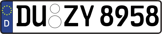 DU-ZY8958