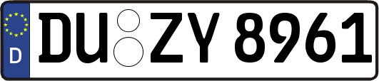 DU-ZY8961