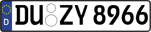 DU-ZY8966