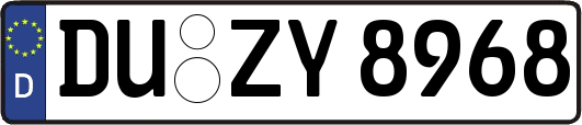 DU-ZY8968