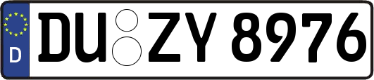 DU-ZY8976