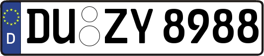 DU-ZY8988