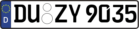 DU-ZY9035