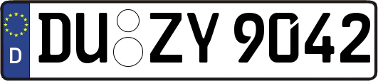 DU-ZY9042