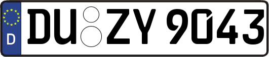 DU-ZY9043