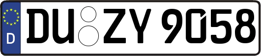 DU-ZY9058