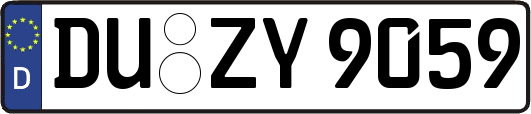 DU-ZY9059