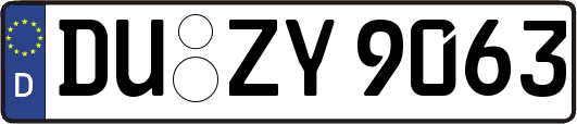 DU-ZY9063