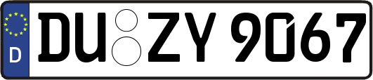 DU-ZY9067