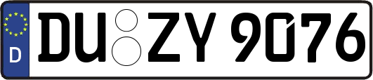 DU-ZY9076