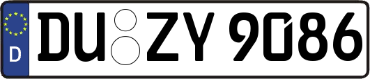 DU-ZY9086