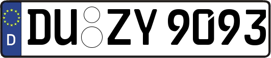 DU-ZY9093