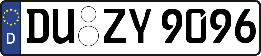 DU-ZY9096