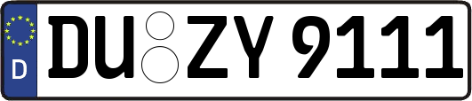DU-ZY9111