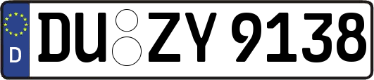 DU-ZY9138
