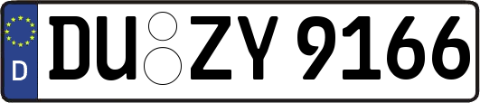 DU-ZY9166