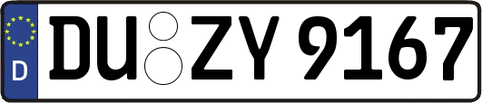 DU-ZY9167