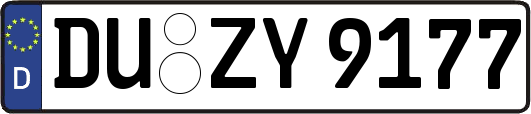 DU-ZY9177