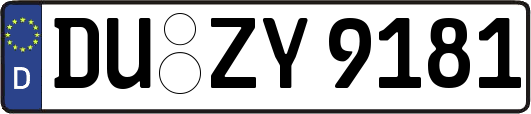 DU-ZY9181
