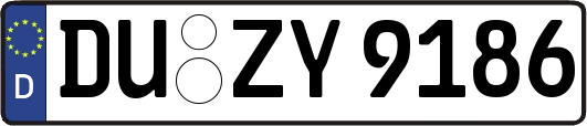 DU-ZY9186